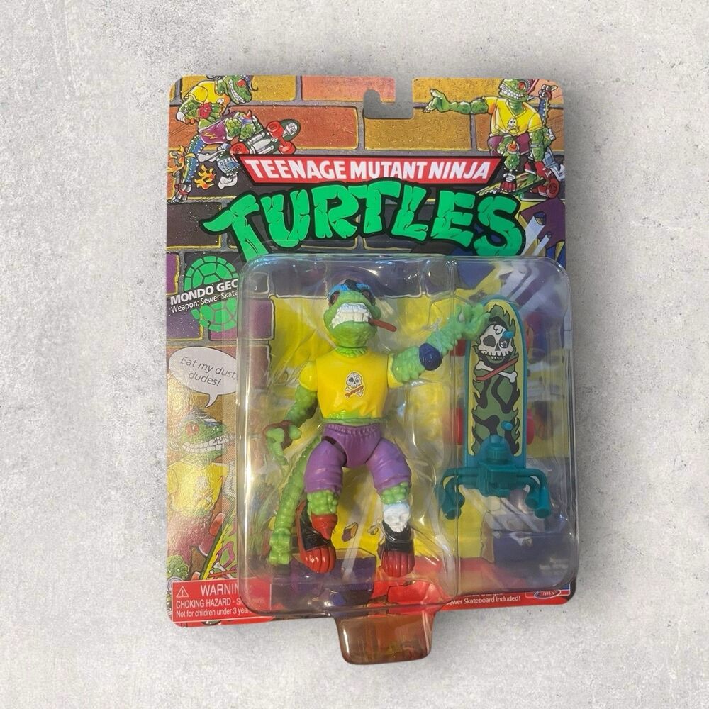 Teenage Mutant Ninja Turtles MONDO GECKO Retro Classic Figure  2023
